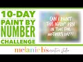 10-Day Paint by Number Challenge | Can I Paint This PBN for a Mother’s Day Gift in 10 Days?! 😳 MBG