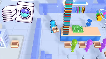 Laundry Manager Gameplay | Android Casual Game