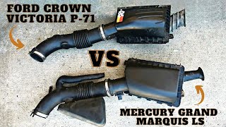 Mercury Grand Marquis Air Intake Upgrade  From Ford P71 Police Interceptor Performance Setup Install