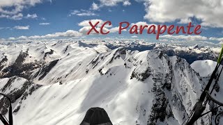 Vol cross parapente : 100k+ Barcelonnette - Aspres