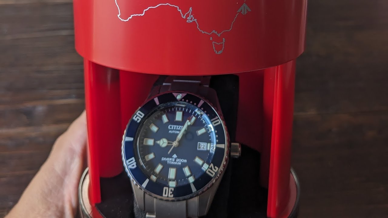 Citizen Fujitsubo Watch Review. NB6021-68L. - YouTube