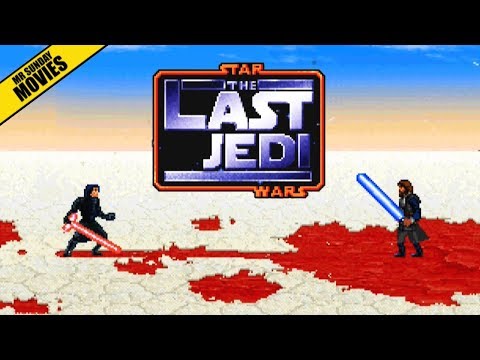 LUKE SKYWALKER vs. KYLO REN 16 Bit Scenes