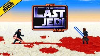 LUKE SKYWALKER vs. KYLO REN 16 Bit Scenes