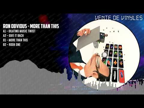 Ron Obvious - More Than This [BLACK] (HEALING002)