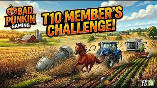 🔴 Live #farmingsimulator25 🔴Bad Punkin Member's $10,000,000 Challenge | Ep #22