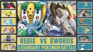 REGIS vs SWORDS OF JUSTICE | Legendary Pokémon Battle