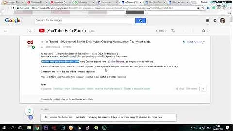 How to Fix Youtube 500 Internal Server Error