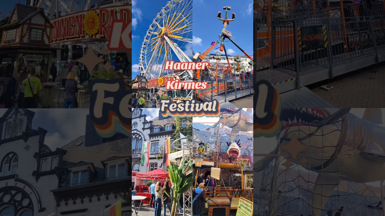 Kirmes Festival 2025 in Haan 🇩🇪