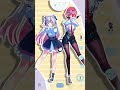 百鬼あやめ/鷹嶺ルイ「ディスコティックナイト」#shorts 【MMD】【ホロライブ】 @NakiriAyame @TakaneLui