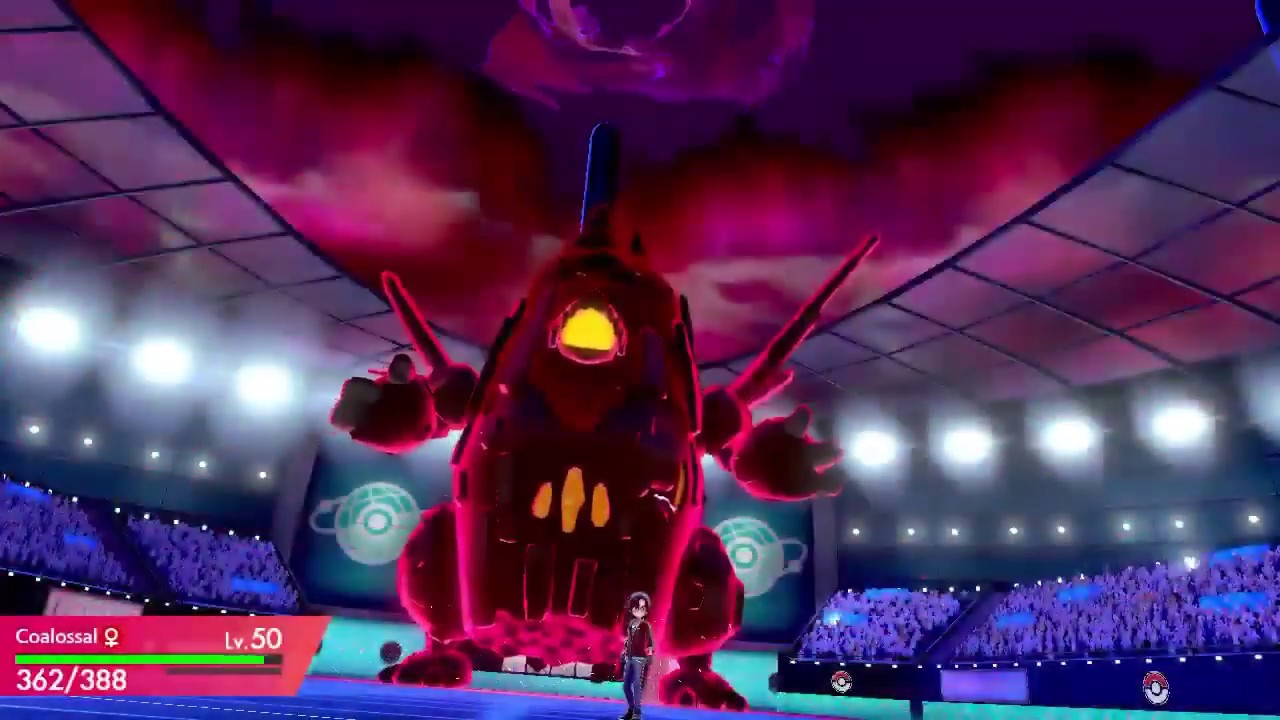 Surfing Pikachu + Gigantamax Coalossal = ???