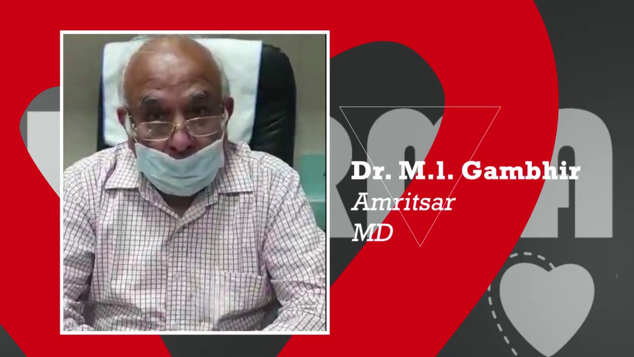 Dr. M L Gambhir (Amritsar - MD) talking about Fungal Infections.