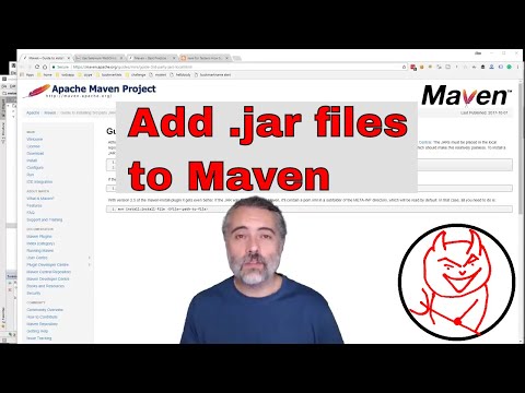 How to work with a `.jar` file in your local maven setup : Add, Install, Use dependency