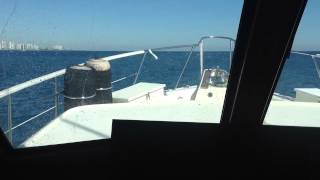 61 Hatteras Cpmy 1984 Instrumentation During Sea Trial