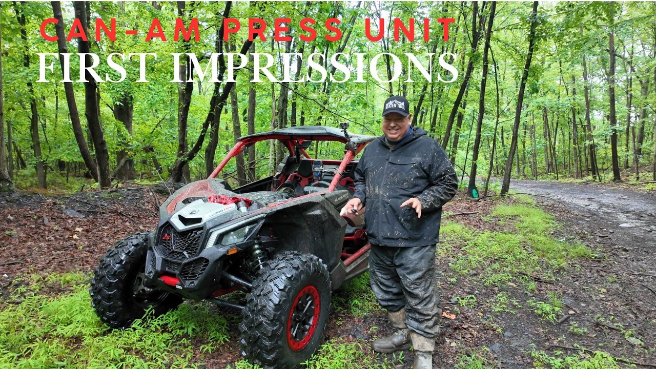 What we received from Can-Am for a press unit - FIRST impressions