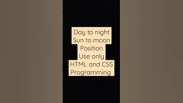 Day to night. sun to moon. #coding #code