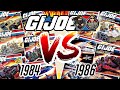 Gi joe vehicle tournament 1984 vs 1986
