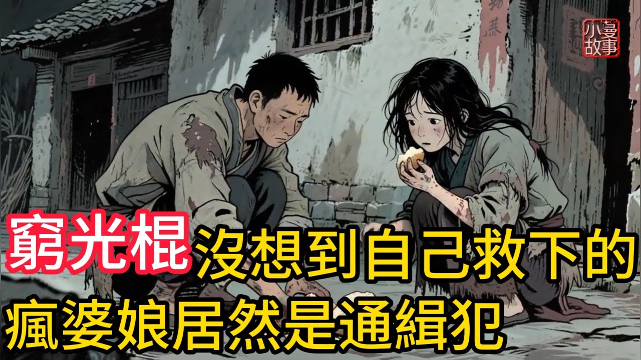 窮光棍沒想到自己救下的瘋婆娘居然是朝廷的通緝犯！一碗熱粥，一場重生；一副面具，半生溫柔！山野村夫與江南才女的人間歸宿！#民間故事 #故事頻道 #睡前故事 #講故事 #情感故事 #感人故事