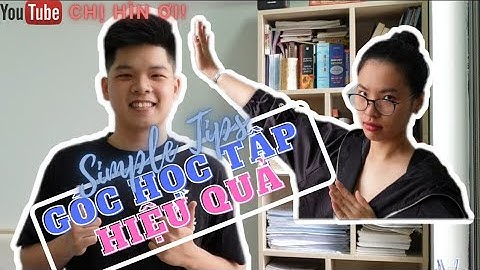 Cách Sắp Xếp Góc Học Tập