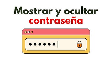 OCULTAR O MOSTRAR CONTRASEÑA | APPSHEET