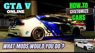 CUSTOMIZING CARS ON GTA V - PS5