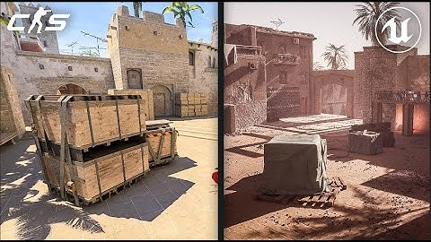 Remake CS2 Mirage in 9 HOURS with UNREAL ENGINE!