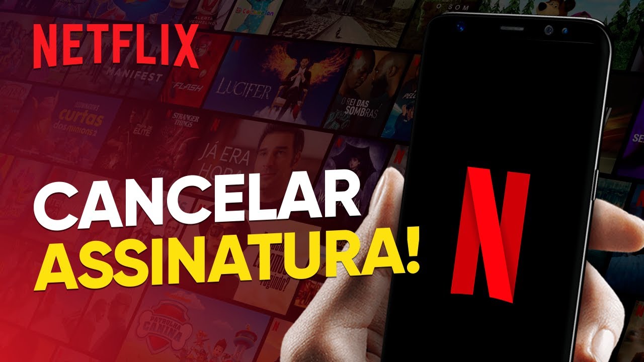 Como CANCELAR ASSINATURA do NETFLIX pelo seu CELULAR [SEM