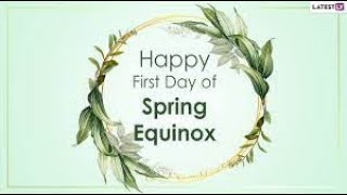 Spring Equinox (Start of Spring) in 2023
