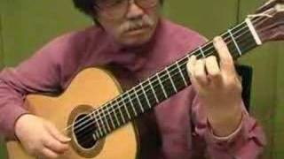 Classical Guitar of Tabei Weiss Passacaglia 2 chords