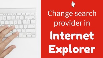 Changing your search provider to Google in Internet Explorer