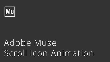 Adobe Muse Scroll Icon Animation Widget