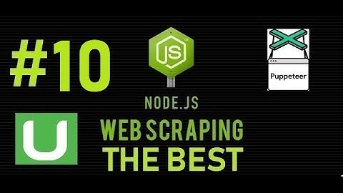 nodeJs web scraping tutorial |  Cheerio and puppeteer |