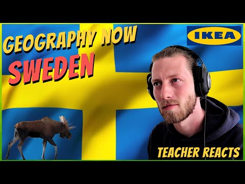 Swedish Teacher Reacts To "Geography Now - Sweden" [MY COUNTRY]