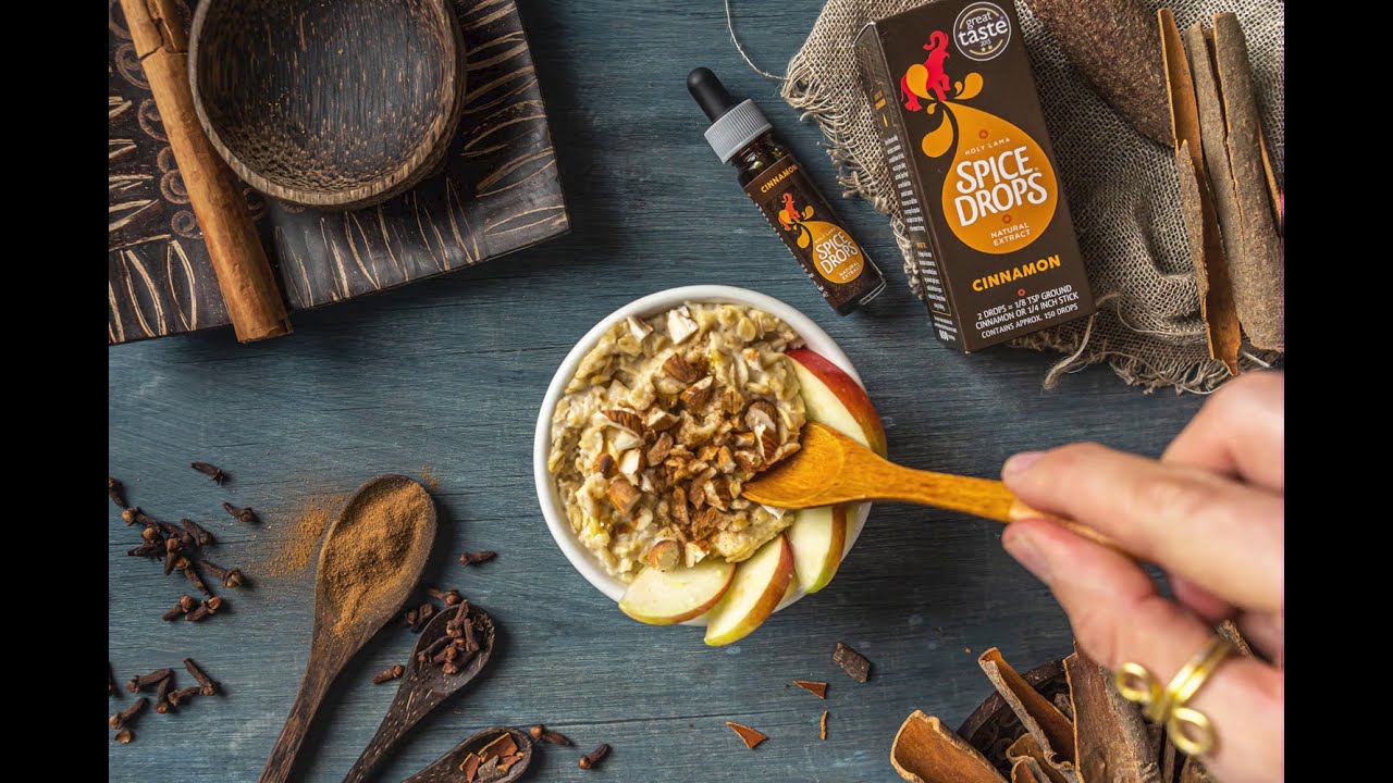 Cinnamon Natural Extract | Cooking, Baking and Cocktail making with Holy Lama Spice Drops