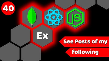 #40 See posts of my followings | MERN stack tutorial | Instagram clone