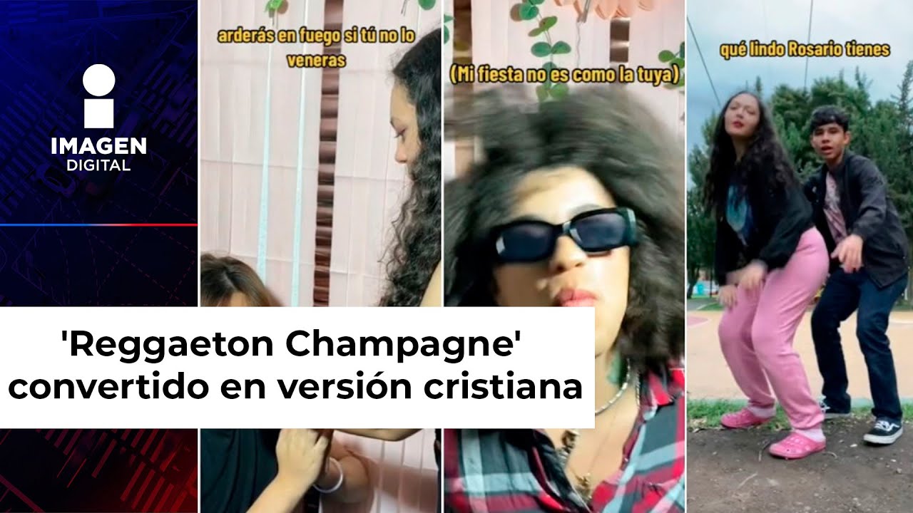 "Mi fiesta no es como la tuya": Hacen 'Reggaeton Champagne' de