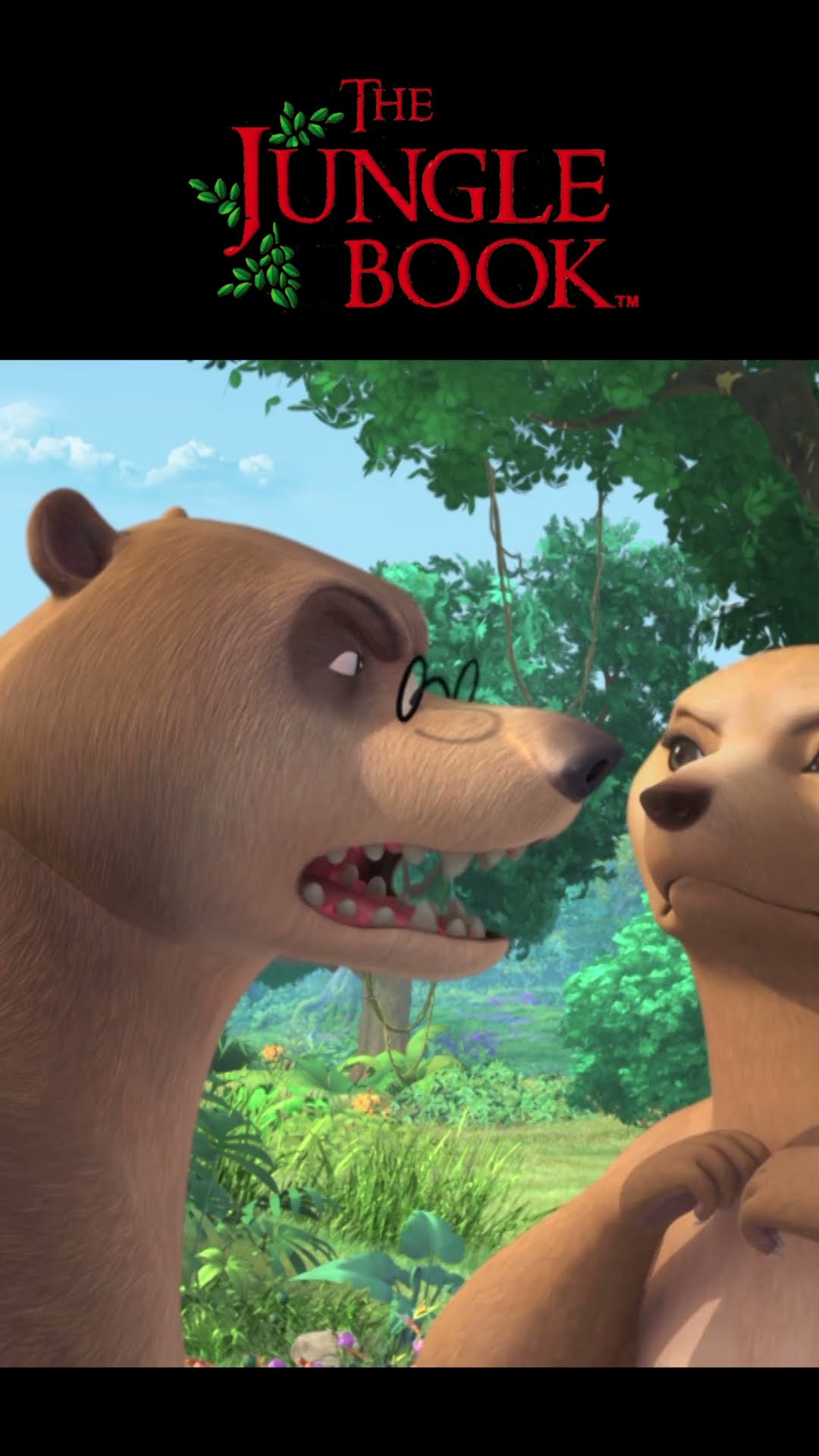 BALOO KO ASLIYAT PATA CHAL GAI!   #mowgli #thejunglebook #मोगली #ytshorts #powerkids #shorts