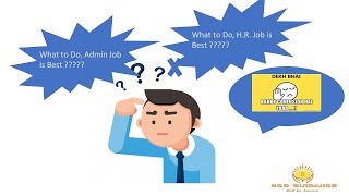 Difference between H.R. and Admin Job, Which job is better Admin or HR, HR and Admin