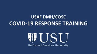 USAF Disaster Mental Health Combat Operations Stress Control Training