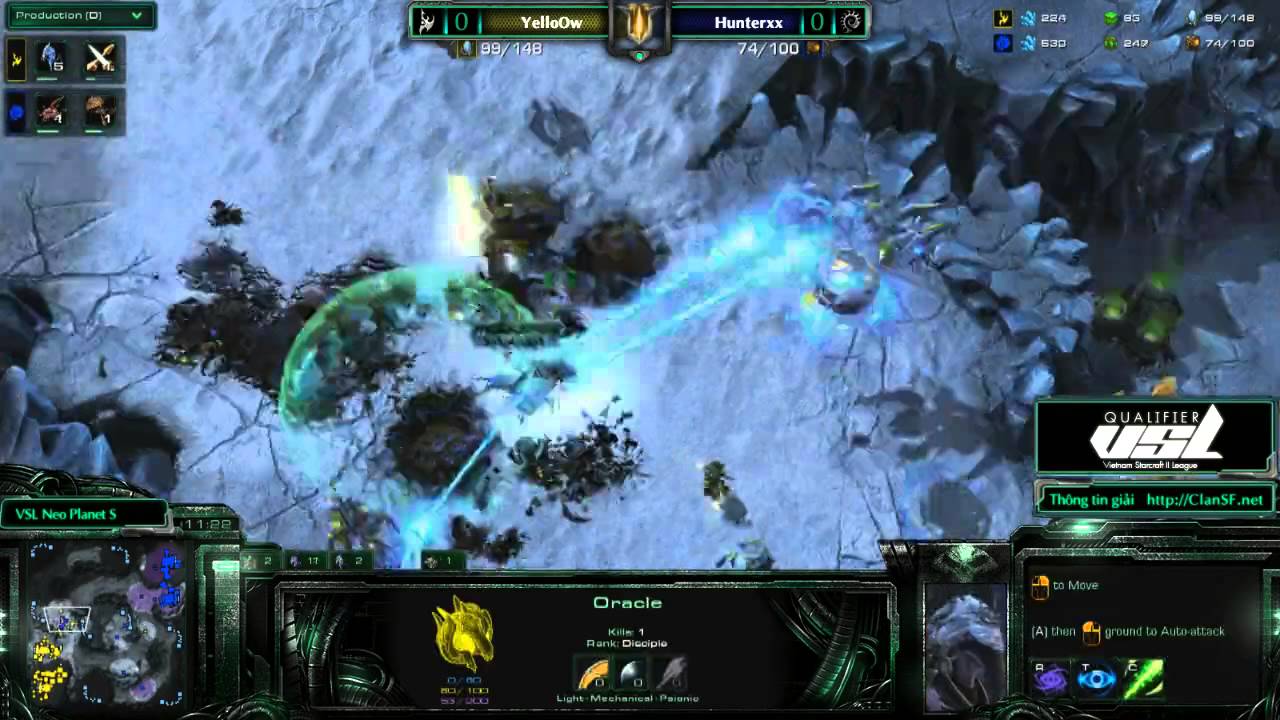 #7 YelloOw(P) vs Hunterxx(Z) Bo5 G1 Neo Planet S