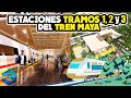 Asi Seran las Estaciones de los Tramos 1,2 y 3 del Tren Maya