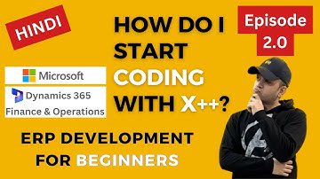 Microsoft Dynamics 365 Finance Development Introduction | Code with X++ #technology #CursorRun