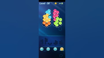 Block ! Hexa Puzzle ~ Regular A block 3 to 6 levels _ level - 38