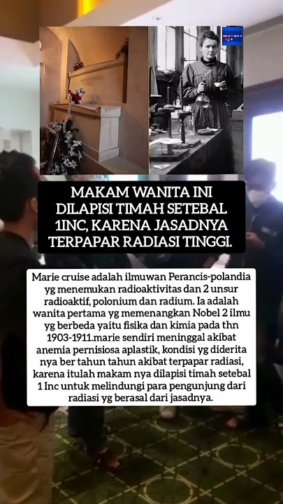 Makam yg berlapis timah menghindari radiasi#beranda #beritaterkini #nuklir