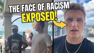 Caught and Called Out Racist Loser Gets Exposed