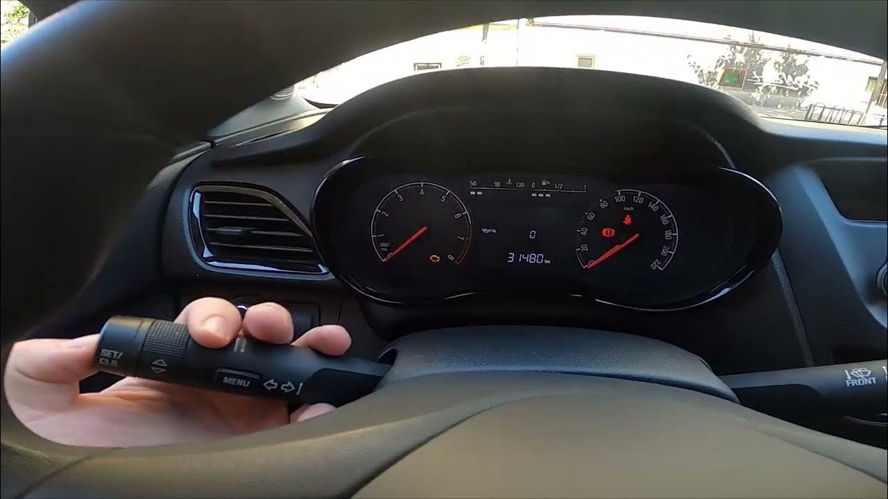 How to Reset Engine Oil Warning in Opel Karl ( 2015 2018 ) YouTube