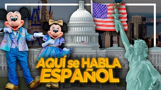 Los 8 ESTADOS de ESTADOS UNIDOS donde se HABLA ESPAÑOL by Bendito Extranjero 9,470 views 7 months ago 12 minutes, 8 seconds