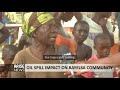 OIL SPILL IMPACT ON BAYELSA COMMUNITY - ARISE NEWS REPORT