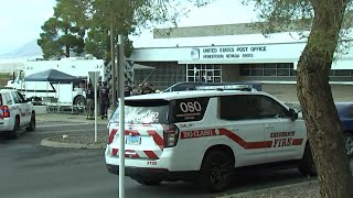 Henderson firefighters respond to HAZMAT call at post office