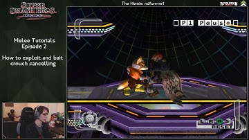 Melee Tutorial #2 - Crouch Cancelling Exploiting and Baiting
