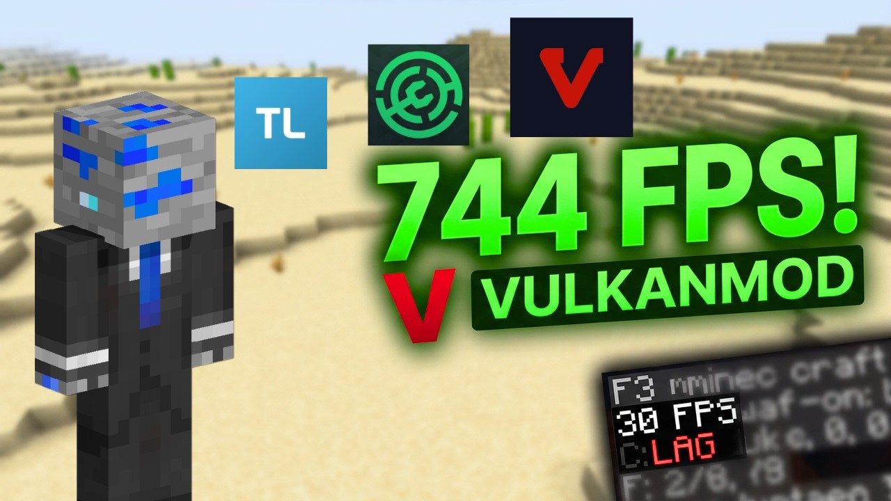 Minecraft Vulkan mod nasıl indirilir ? FPS artışı garanti - YouTube